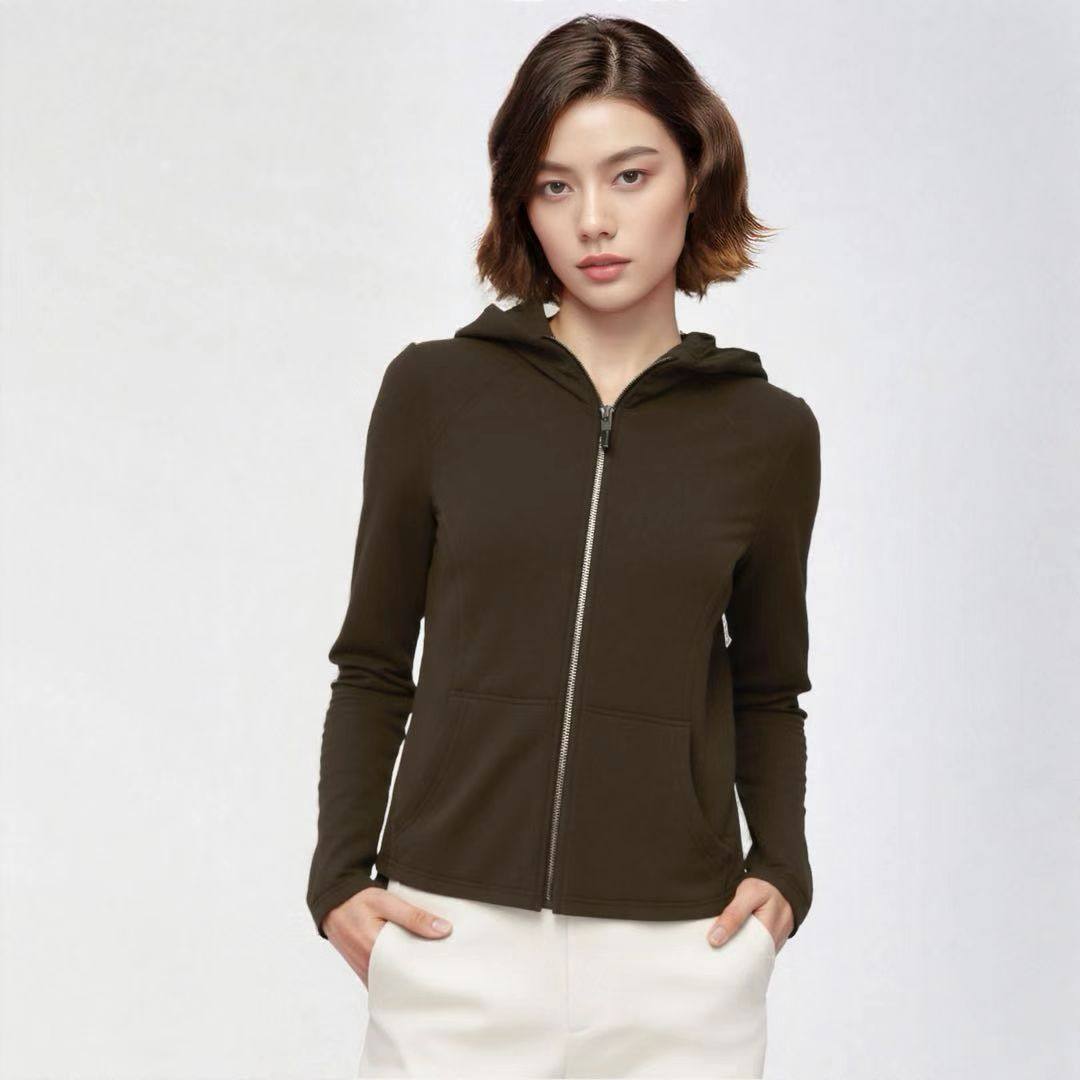 露露款真德绒连帽卫衣女秋冬新款鱼骨显瘦打底衫可外穿帽衫长袖,女装/女士精品,卫衣/绒衫,淘宝优惠券,粉丝福利购,淘宝优惠卷