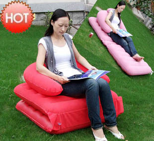 3 red diamond enlarge Dual use inflation Sofa bed Inflatable lounger/Beanbag/Folding sofa/chairin the Business/Office Furniture , Dining/Baking furniture , Sofa  category - from Buy2taobao.com to provide professional Taobao agent buy service