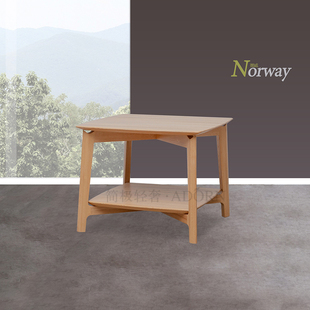 客厅 北欧E家 简极轻奢·Adorn榆木 角几茶几 无现货 现代