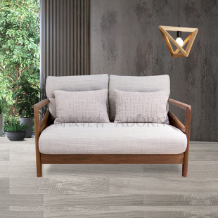 北欧E家 实木沙发 客厅现代 无现货 简极轻奢·Adorn黑胡桃