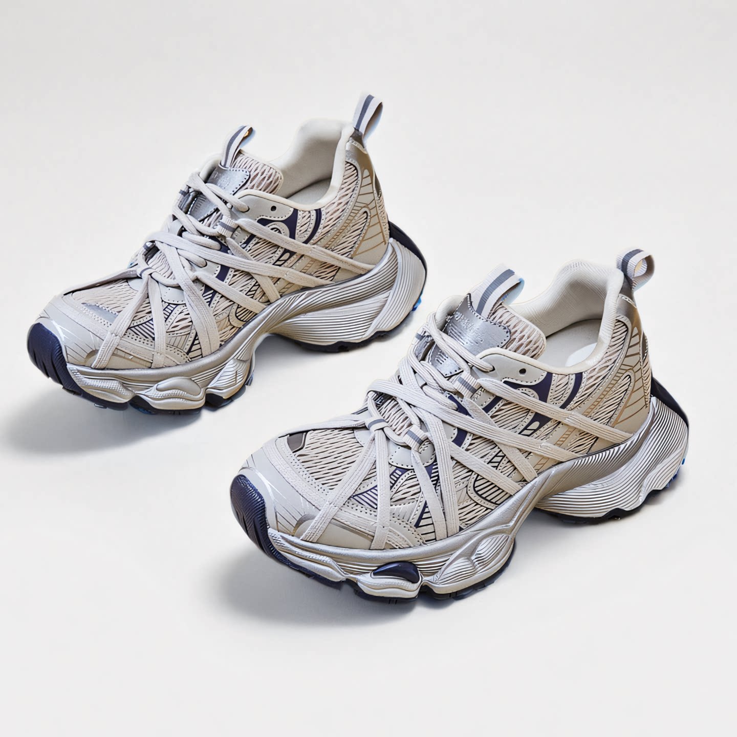 增高老爹鞋女厚底女鞋绑带透气鞋子轻便小白鞋女款防滑百搭运动鞋