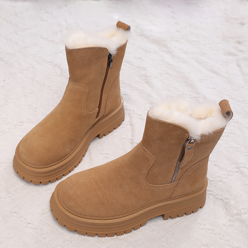 简雅诗妮品牌时尚雪地靴