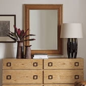 莱克星顿美式 部落风卧室客厅Dominica镜子