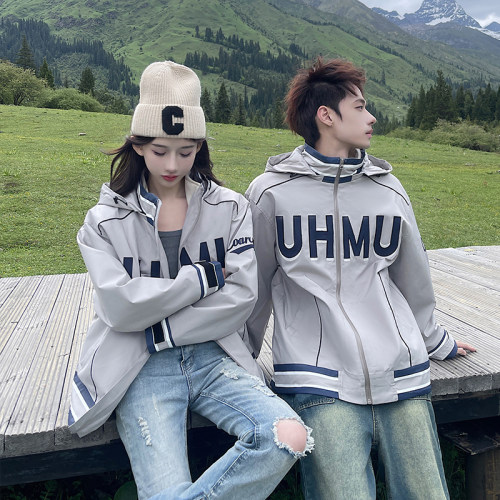 uhmu潮牌防风防水三合一
