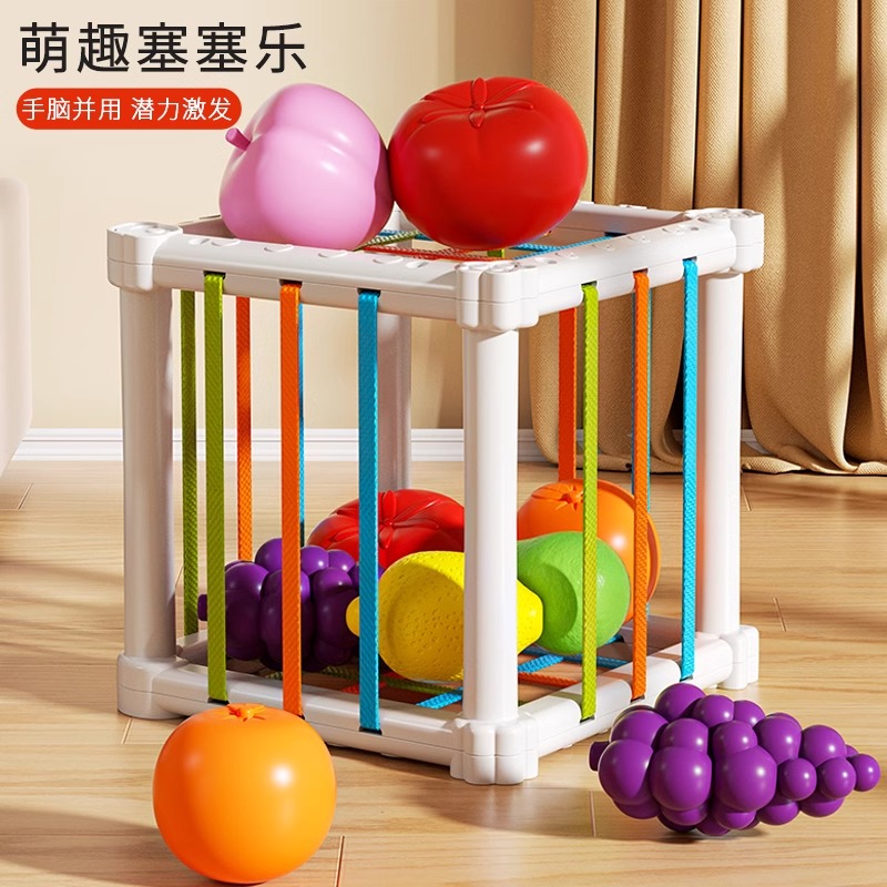 婴幼儿塞塞乐0-3岁宝宝手指精细玩具6个月以上新生儿益智启蒙早教