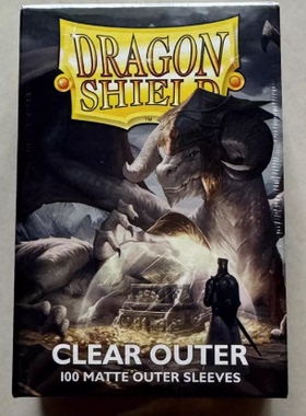 龙盾100 69*94透明 外层外套外胆卡套牌套 宝可梦 WS DTCG