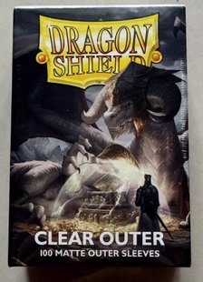 龙盾100 69*94透明 外层外套外胆卡套牌套 宝可梦 WS DTCG