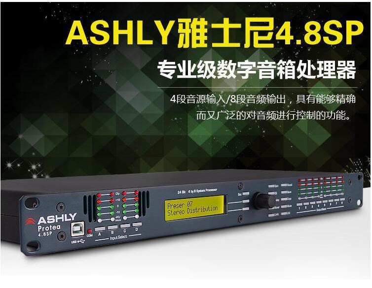 雅士尼3.6/4.8线阵舞台演出专业中文数字音箱系统音频处理器