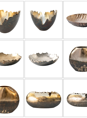 金属简约现代样板间装饰品摆件