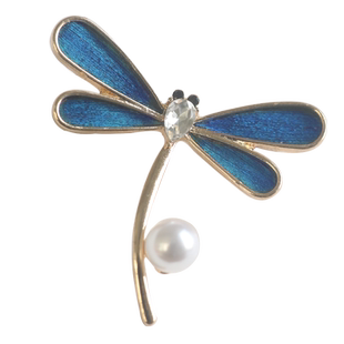 一世长安蜻蜓仿点翠胸针diy手工材料包母亲节女士暖场非遗活动