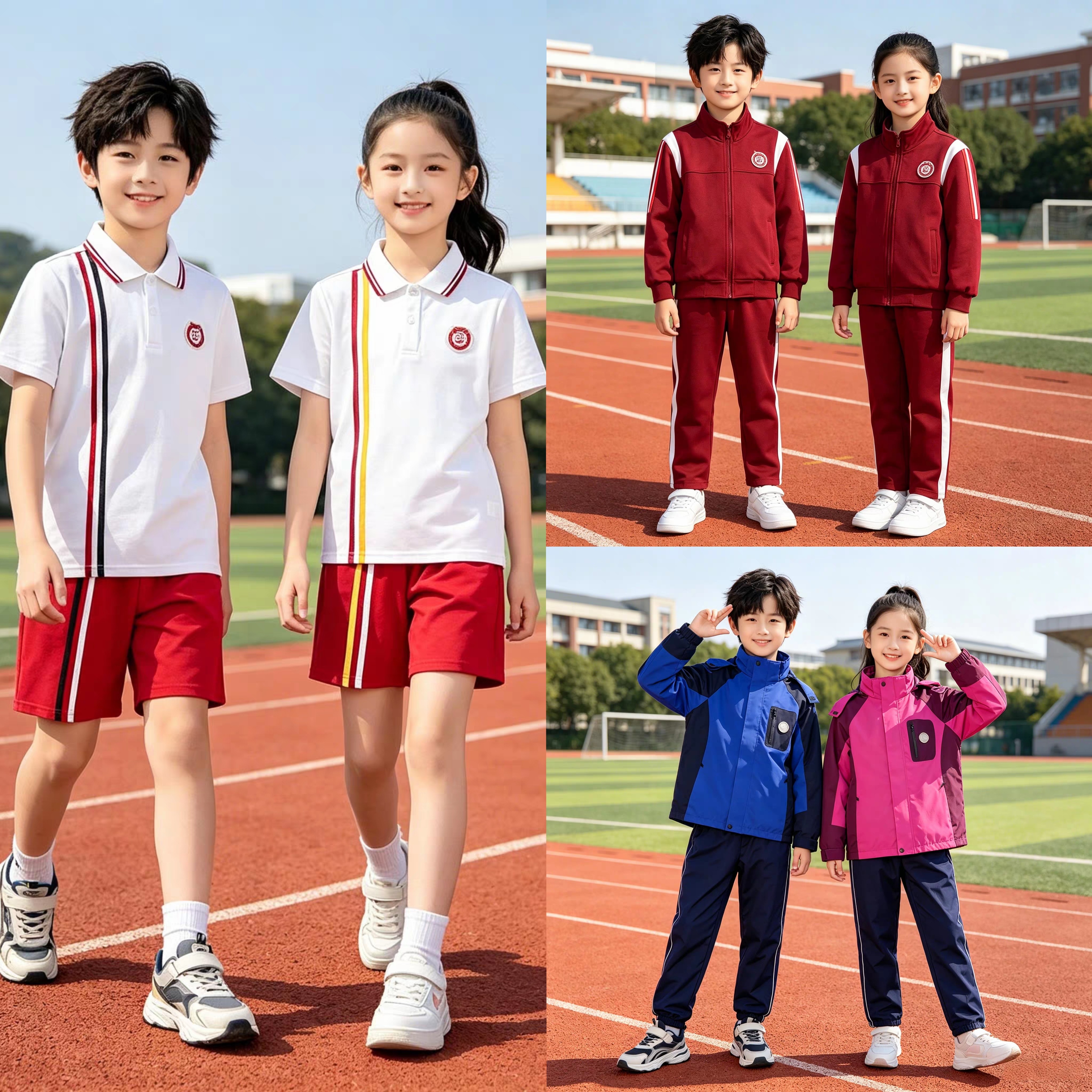 【蜃蛟小学】男女运动装