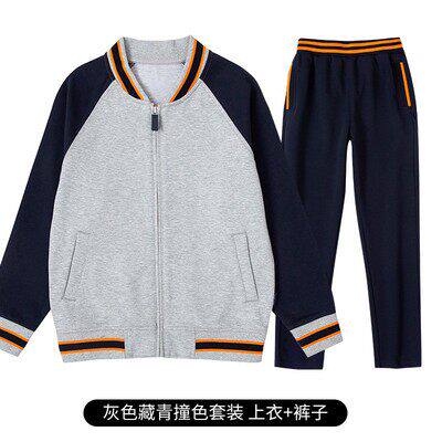 区云实中校秋运动装夏袖T