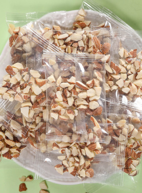 坚果碎巴旦木仁碎杏仁碎 奶茶 烘培原料辅料3g独立小包150g