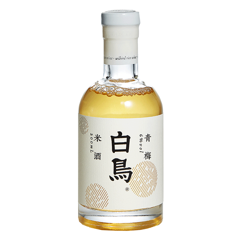 白鸟青梅桂花白桃糯米酒微醺女士果酒米酒礼盒新年礼物