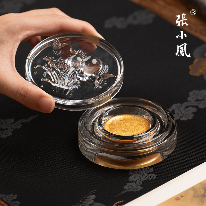 张小凤火锅砚砚台琉璃女生文房