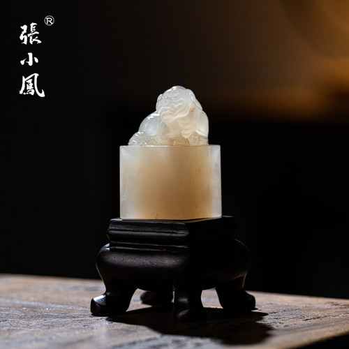 【收藏级】张小凤寿山荔枝冻印章