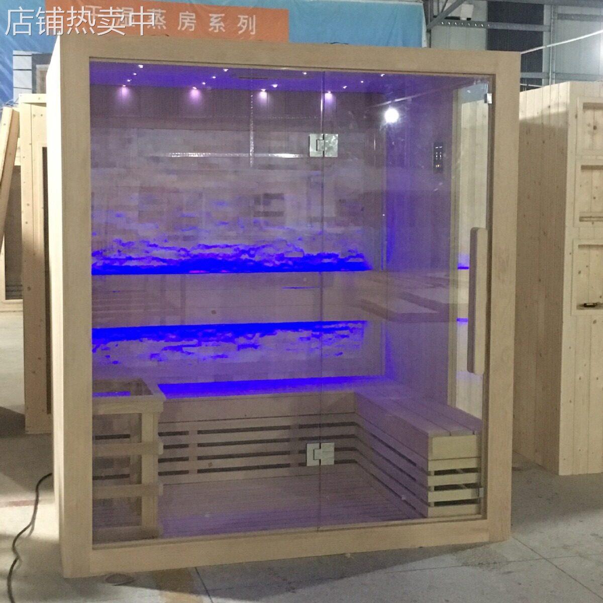 厂家直供干蒸房别墅家用汗蒸房会所桑拿设备汗蒸箱桑拿房能量房