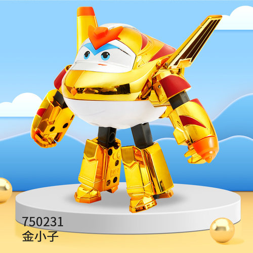 超级飞侠变形机器人金小