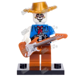 积木人仔寻梦环游记KR埃克托电影周边第三方拼装玩具科睿