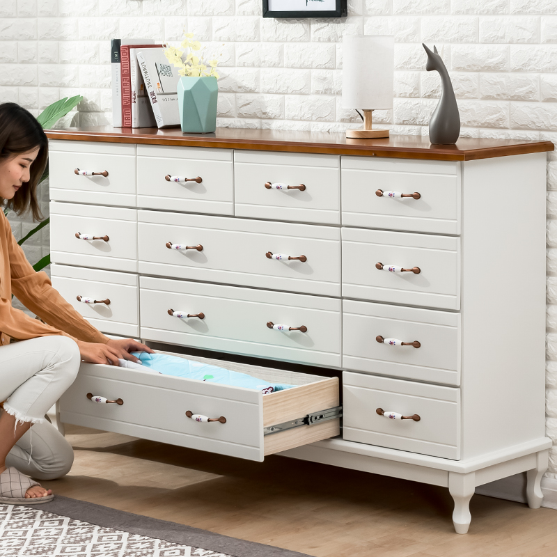 简约现代风抽屉式整装收纳柜子