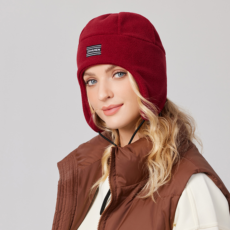 朗希迪女护耳帽保暖防风防寒