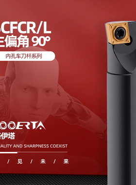 络伊塔90度数控内孔车刀S07K/S08K/S10K/S12M-SCFCR06/SCFCL06