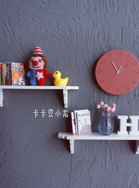 6分12分bjd ob11娃屋迷你家具微缩置物架搁架白色实木摆件