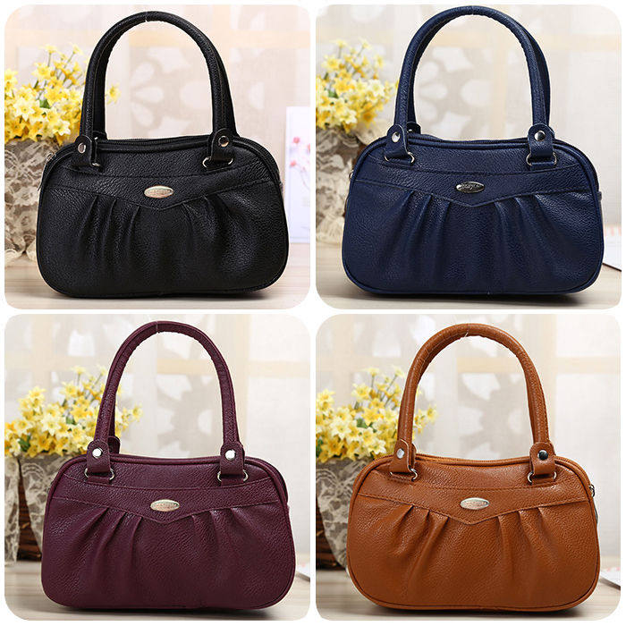 妈妈买菜包中老年手提小包女包老人手机零钱包婆婆手拎纯色奶奶包