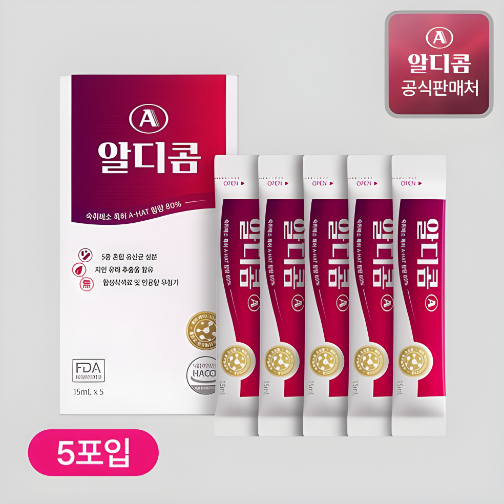 韩国醒酒Rdicom解酒剂乳酸菌改善宿醉缓解头疼KTV15ml