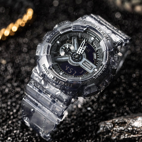 卡西欧冰刃二代透明运动手表