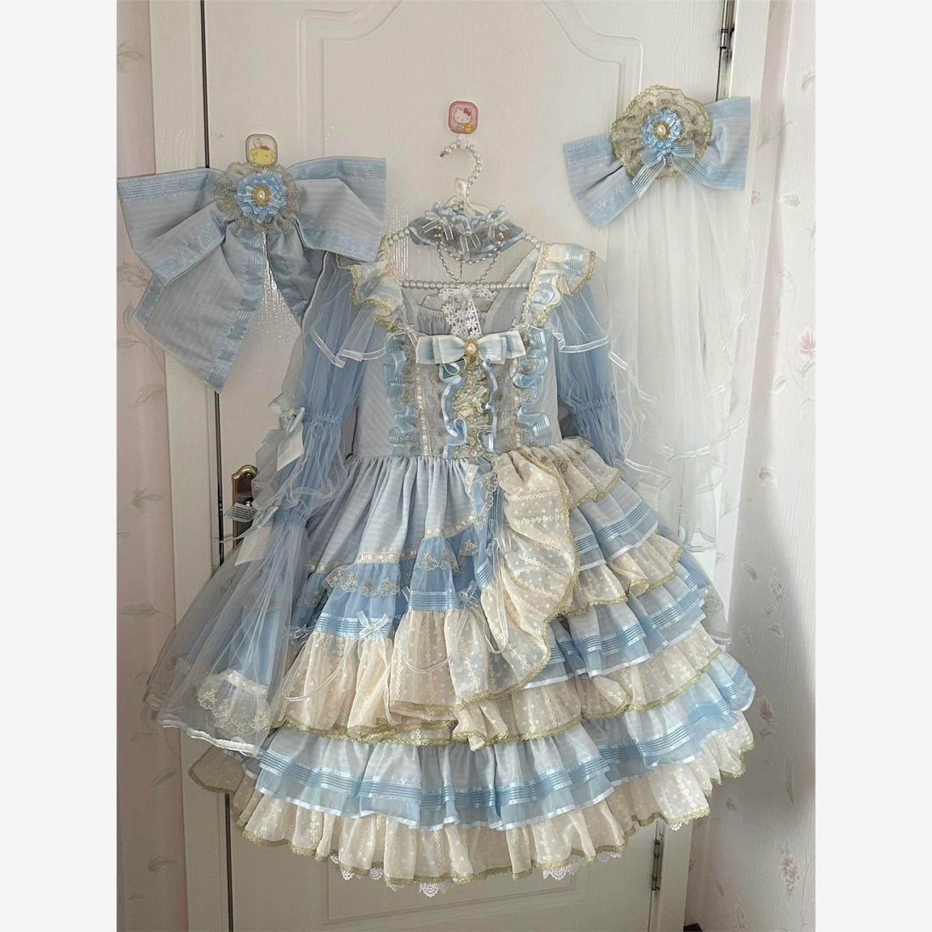 二次元正版原创设计Lolita加冕