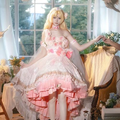 某天成为公主cos希娅同款cosplay