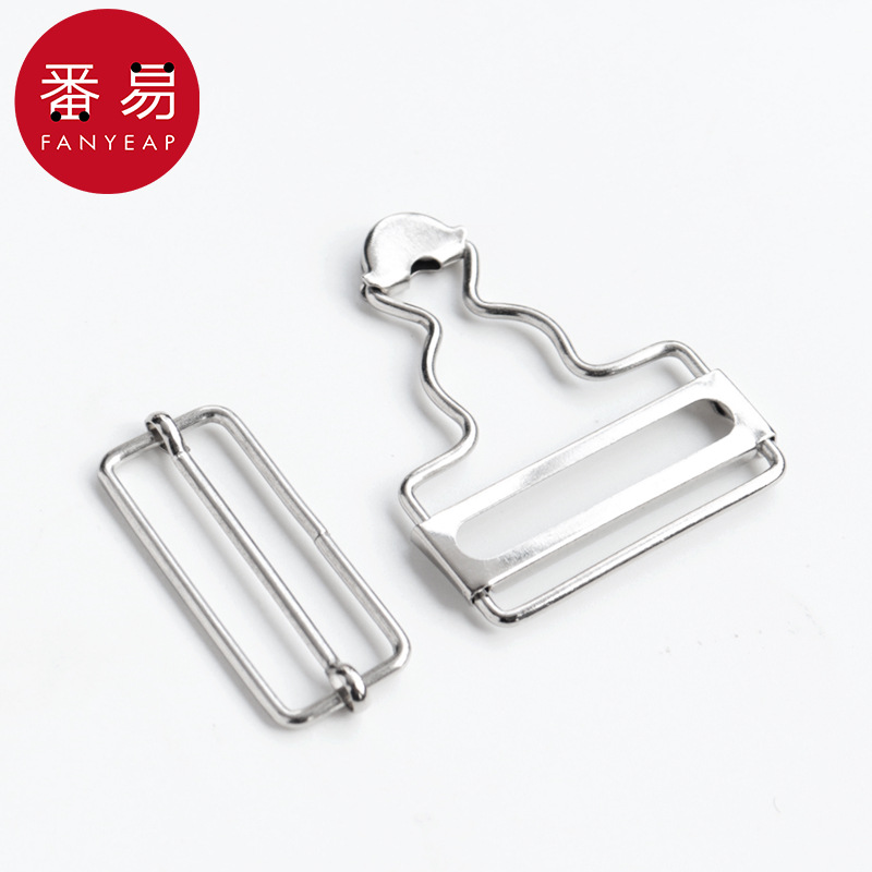 纽扣/背带扣AB1S244-锁扣挂钩配件金属环可调节拆卸葫芦吊带牛仔