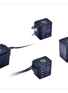 AirTAC/亚德客4V110线圈 DC24V AC220V DC12V CDA080-A/B/C/E/F