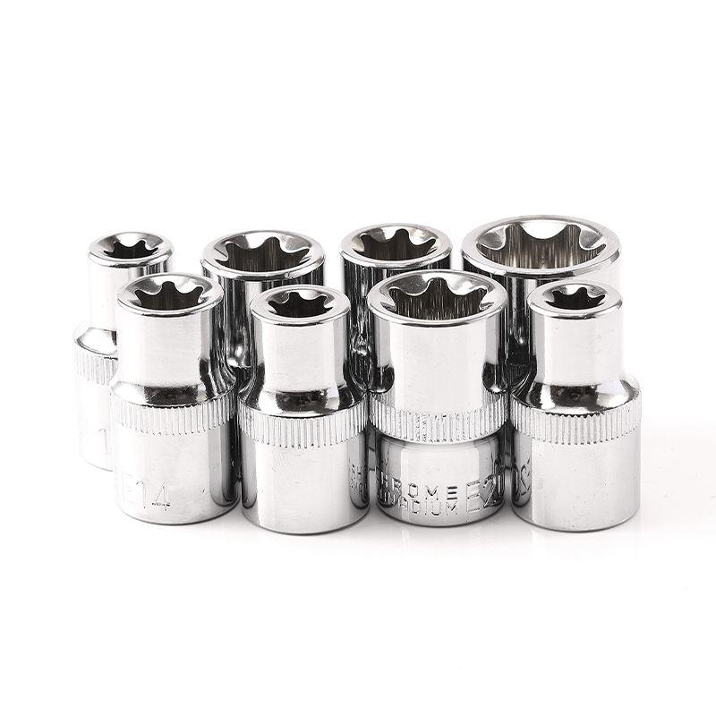 e型套筒 大飞花键套筒花型套筒E10E16E18E20E22 内花套筒工具套装