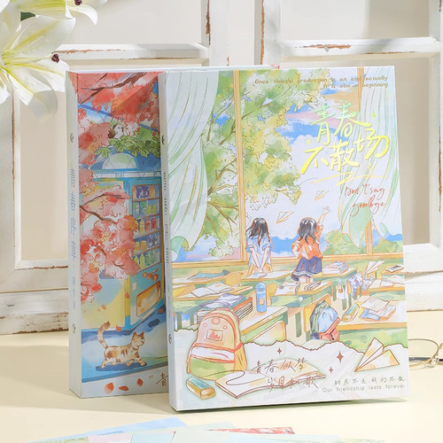 同学录小学生六年级毕业纪念册创意简约ins风通讯录初中女生文艺小清新留言本2025年新款高颜值不撞款活页本