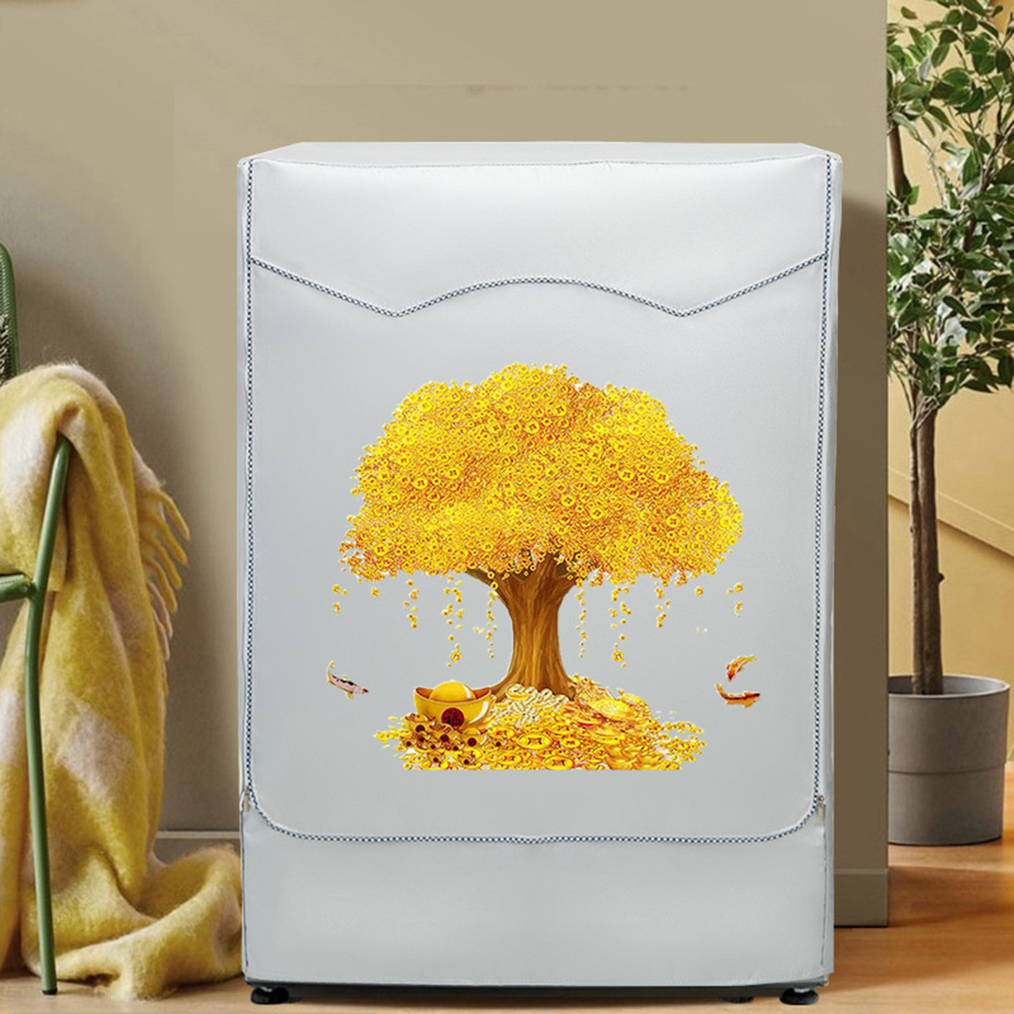 适用于创维滚筒洗衣机罩6 7 8 9 10 12公斤防水罩阳台防晒防尘套