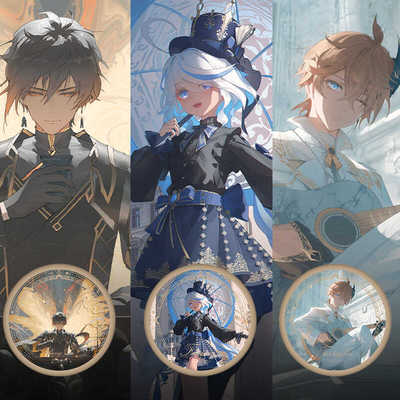 原神星穹铁道徽章新神殿下崩坏