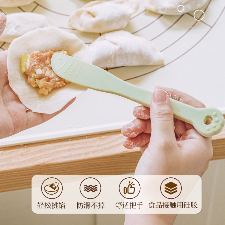 专为包饺子设计的馅料勺图片