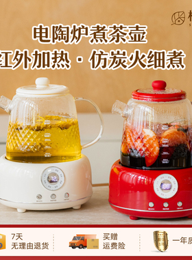 树可知心壶电陶炉煮茶炉煮茶器大功率家用2026新款迷你小型养生壶