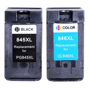 适用佳能845墨盒846 MG2580s MG2400 TS3180 TS3380 TS308打印机墨盒IP2880s MG3080墨水MG2980黑色彩色TS208