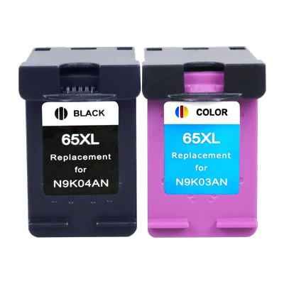 适用惠普65XL墨盒Deskjet 2655 2652 2620 3755 5055 2640 3720 3752 3721打印机墨盒5055可加墨水HP65大容量