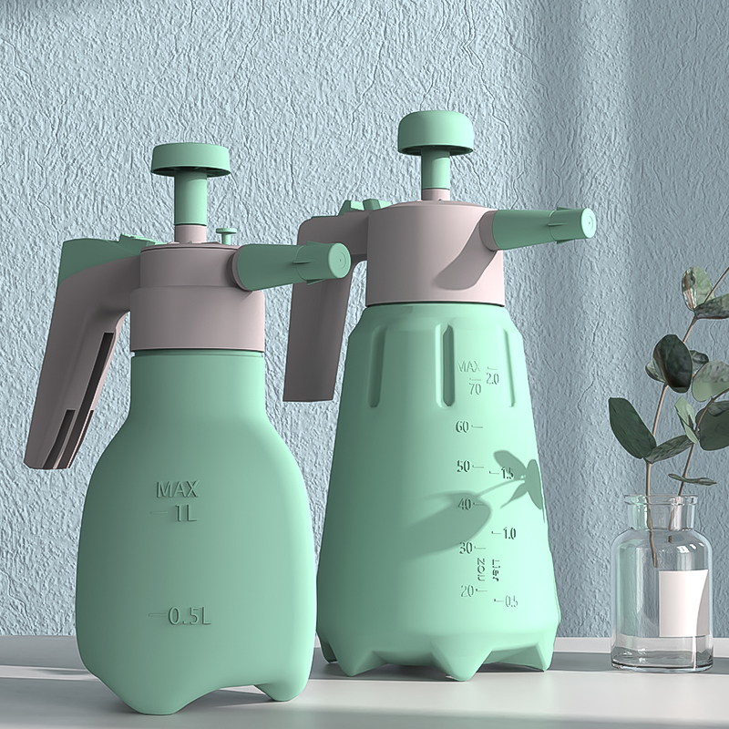 加厚气压式浇花壶细雾