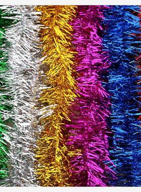 2m Glitter Tinsel Garland Colorful Christmas Tree Bar Decor