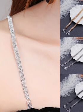Sexy Rhinestone Bra Straps For Women Crystal Bra Shoulder