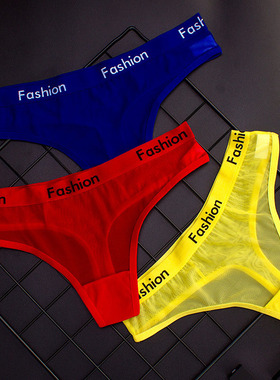 SP&CITY Sporty Style Sexy Transparent Underwear Women Cr