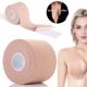 Women Silicone Self Bras Breast Push Adhesive Roll For