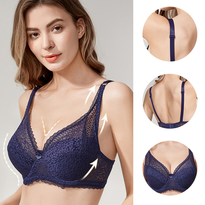 Women Sexy Lace Bra Thin Bralette Sexy Lingerie Padded