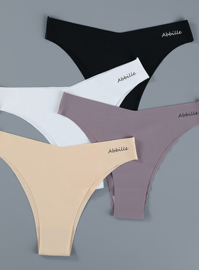 3PCS/Set Women Seamless Lingerie Female Thongs Sexy Underwea