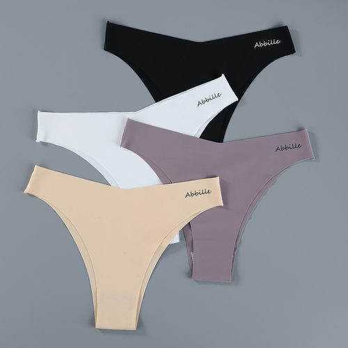 3PCS/Set Women Seamless Lingerie Female Thongs Sexy Underwea